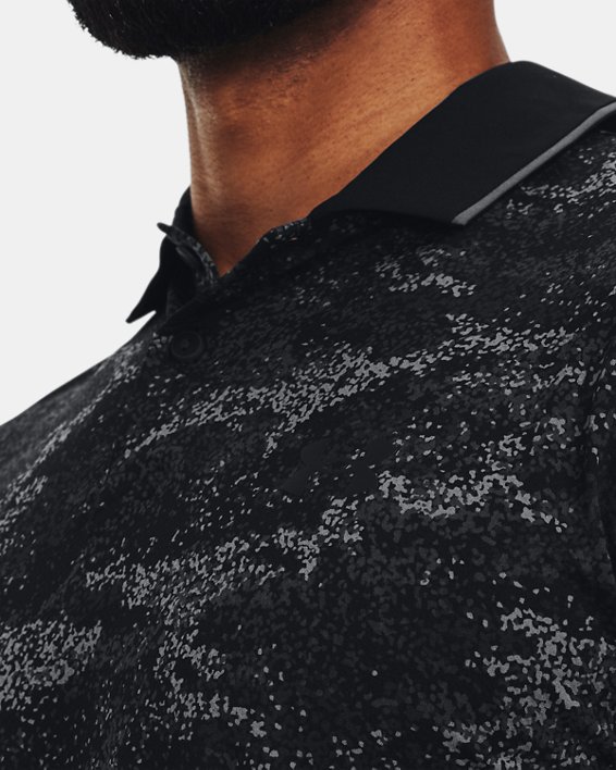 Men's UA Iso-Chill Edge Polo in Black image number 3